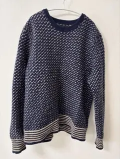J.Crew ネイビー ホワイト ニットのサムネイル