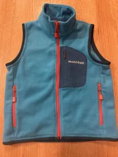 mont-bell フリースジャケット 100cm 水色