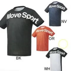 Move Sport　 グラフィック メッシュ半袖Tシャツ