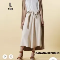 BANANA REPUBLIC タイベルト フレアスカート size6 (L)のサムネイル