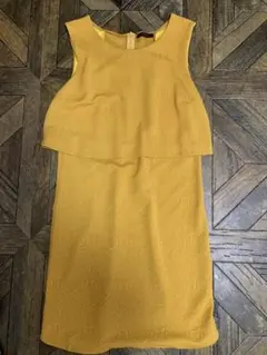 二次会　パーティ　ボレロ　膝丈ワンピース