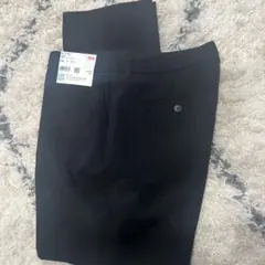 黒スラックス バックポケット付き