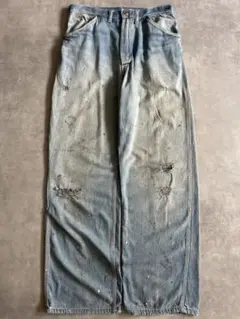 40~50s pointer denim painter pants WWⅡ - メルカリ