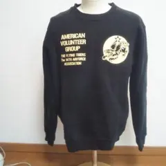 「THE MAVERICKS」10オンス裏起毛・ミリタリースウェットトレーナー