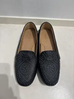 COACH レザー スタッズ　ローファー