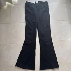 GRLフレアパンツ 黒 ブラック カジュアル