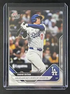 【US購入】2025 Topps Now 大谷翔平 ドジャース通算100HR達成