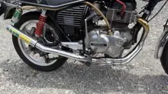 ホーク マフラー　 CB400TCB250TCB250NCB400N HONDA CB250T CB400T ホーク2 【忍】 サイドクロス管 マフラー