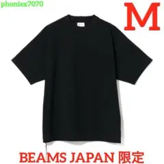 BEAMS JAPAN限定Tシャツ【Mサイズ】 ストレッチルーズS/S ブラックのサムネイル