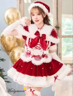 Malymoon サンタ コスプレ 衣装 セットのサムネイル