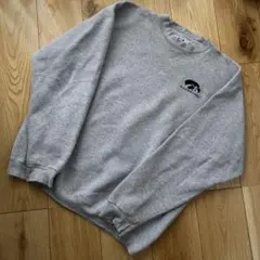 90s 00s　XL　IOWA　スウェット　カレッジ　大学　グレー　US 古着