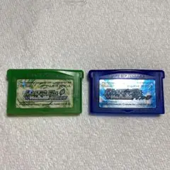 リーフグリーン サファイア ゲームボーイアドバンス ソフト 24時間以内に発送