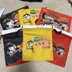 ブルダック ポーチ 巾着セット
