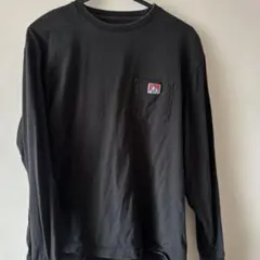 BEN DAVIS ブラック ロングスリーブ Tシャツ