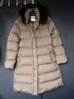 ビームスダウンロングジャケット ファー付き超綺麗