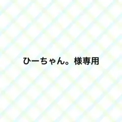 ひーちゃん。様専用