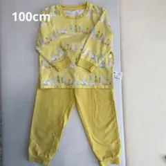 ユニクロ　子供用パジャマ　100cm ムーミン　黄色