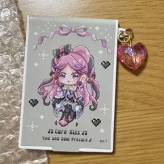 [キミプリ]ドットアート ミニミラー キュアキッス