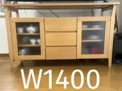 ニトリ キャビネット ALNUS B80/アルナスBタイプ 80 無垢 食器棚 ニトリ キャビネット ALNUS B80/アルナスBタイプ 80 無垢 食器棚