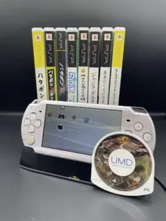 SONY PSP-2000 ソフト9本　バッテリー無し.