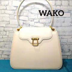 ♥超美品♥和光 WAKO レザー ハンドバッグ ショルダー 本革 フォーマルのサムネイル