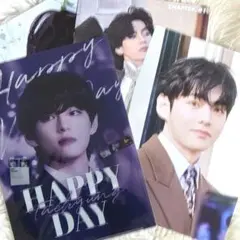 BTS V テテ センイルカフェ クリアホルダー&フォトブック&ポスターセット