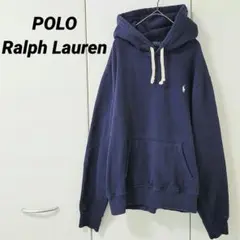 ポロラルフローレン PoloRalphLaurenポニー刺繍ネイビーパーカー 春
