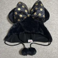 ディズニーリゾート ミニーちゃん ファンキャップ ドットリボン 水玉