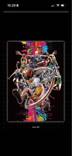 ONE PIECE x NBA ポスター B2サイズのサムネイル