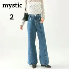 mystic ミスティック ビューティフレアデニム ジーンズ Lサイズのサムネイル