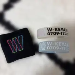 日向坂46 櫻坂46 W-KEYAKI FESリストバンド ラバーバンド