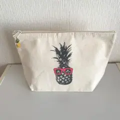 【値下げ】新品　Bliss closet Alohaパイナップルポーチ