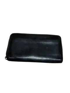 CHANEL シャネル　ブラック レザー 長財布