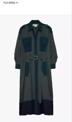 ザラ　長袖ワンピース