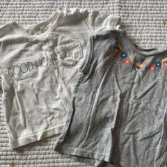 apres les cours ベビー 90 ノースリーブ Tシャツ 2枚セット
