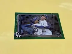 mlb topps 2025 series2 シリアル TWO IN BLUE
