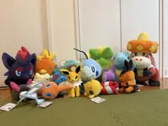 【新品・未使用・タグ付き】ポケモンぬいぐるみ全15種大・中・小セット