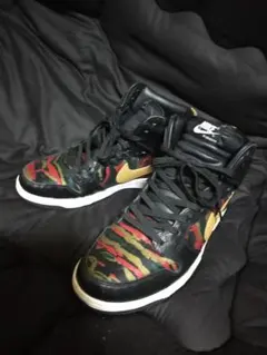Nike SB Dunk High ブラック/カモフラージュ 国内7月5日発売予定】 ナイキ SB ダンク ハイ プレミアム