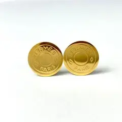エルメス HERMES セリエ イヤリング ゴールド クリップ式 7.43g