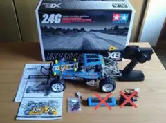 新品】タミヤ XBワイルドワンオフローダーBLOCKHEAD＆アルミパーツ