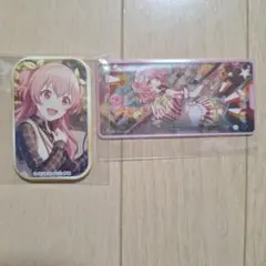 プロセカ　桃井愛莉　スクエア缶バッチ　メモステ