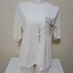 メンズ五分丈Tシャツ　M