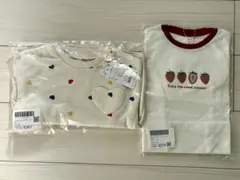 新品　アプレレクール　モチーフフレアTシャツ　トレーナー　110cm セット