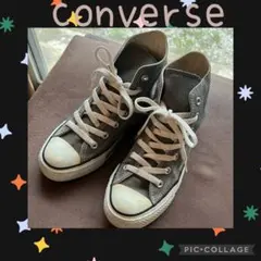 Converse グレー ハイカットスニーカー