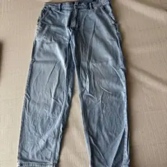 UNIQLO リラックスアンクルジーンズ/ワイドフィット　Mサイズ