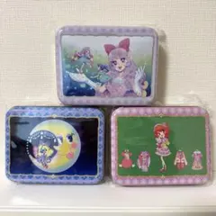 アイカツ!　クランチチョコ缶　3点セット