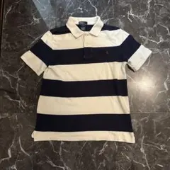 Polo Ralph Laurenボーダー　ポロシャツ160 swag y2kのサムネイル