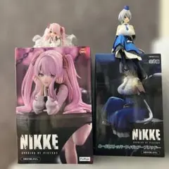 勝利の女神:NIKKE ぬーどるストッパーフィギュア ユニ＆ブリッド