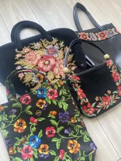 FEILER フェイラー 花柄 バッグ 4点セット