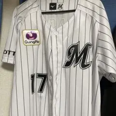 千葉ロッテマリーンズ R. SASAKI ユニフォーム 17 サイズO - メルカリ